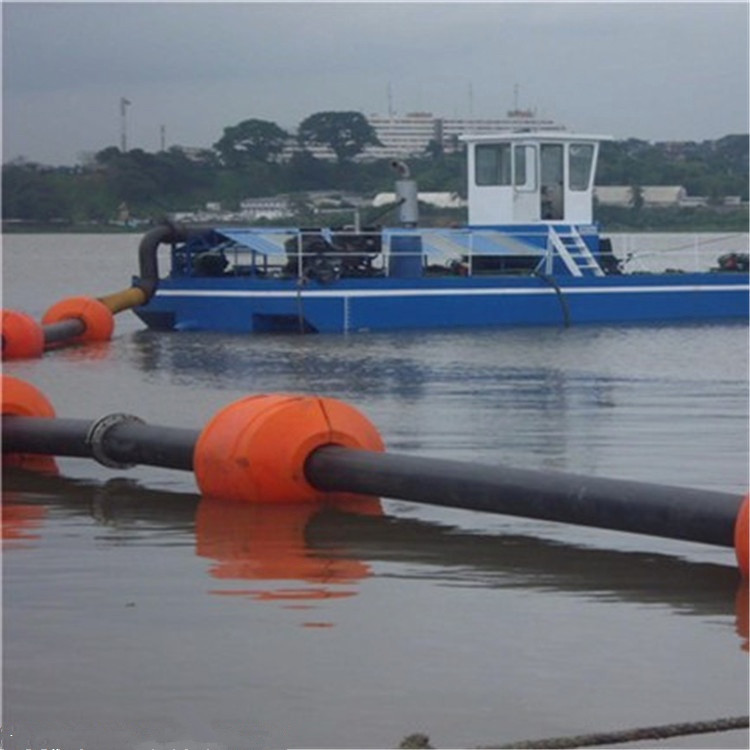 孔径280mm管道浮筒 水上施工常用拦船警戒浮体 海上工程抽沙浮桶